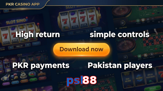 Main screen of Psl88 gamedownload page for PK players