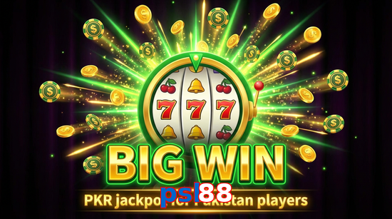 Big win animation on Psl88 slot game